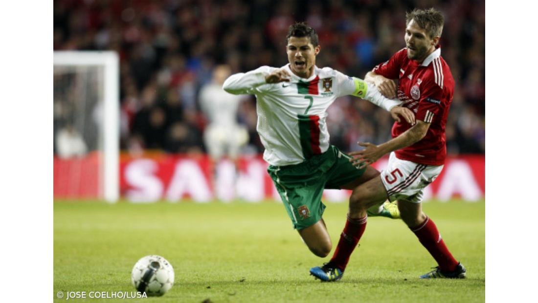 Portugal perde com a Dinamarca e segue para o playoff