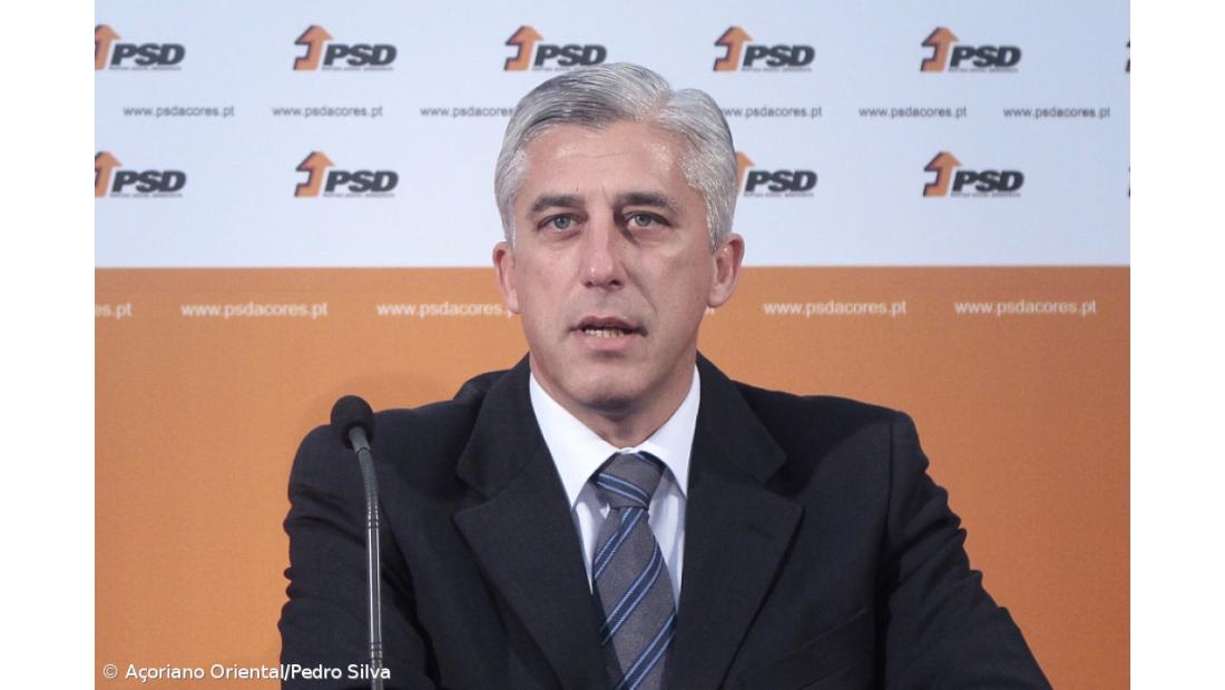 Líder PSD/Açores considera "histórico" açoriano em terceiro lugar numa lista