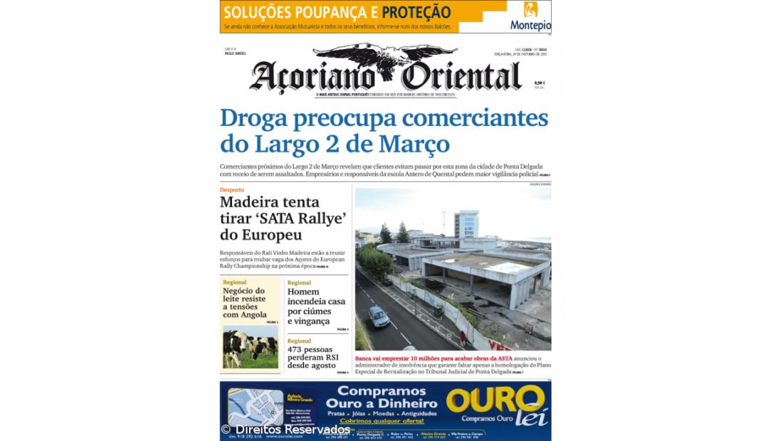 Droga preocupa comerciantes do Largo 2 de Março