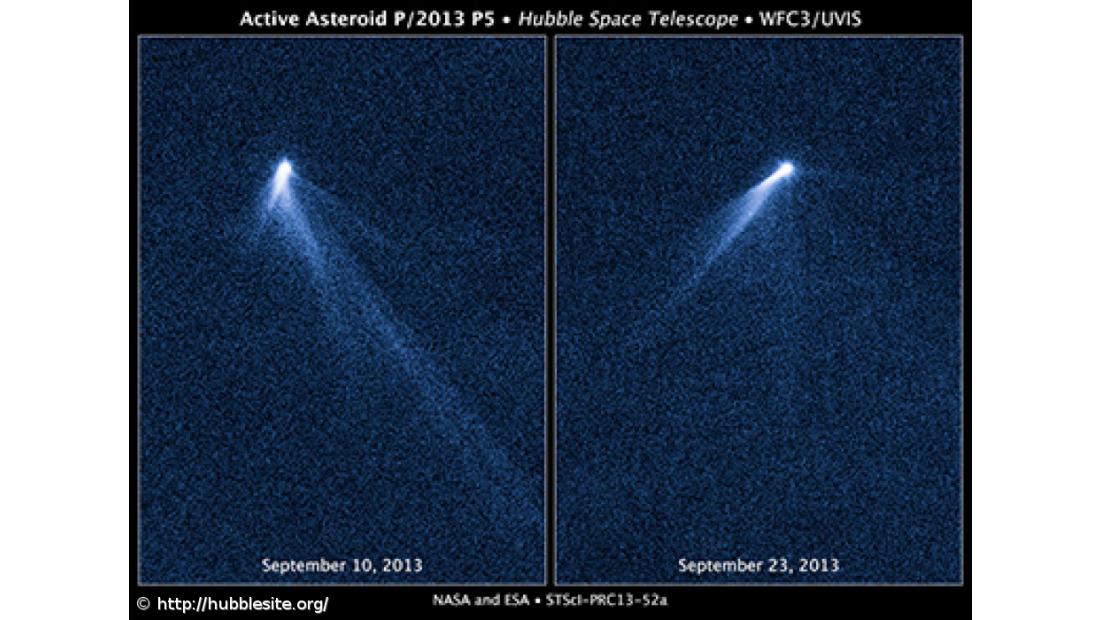 Asteróide com seis caudas surpreende astrónomos