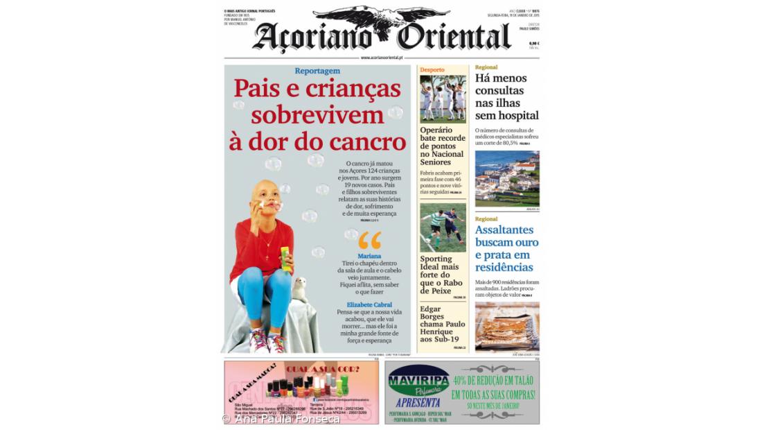 Pais e crianças sobrevivem à dor do cancro