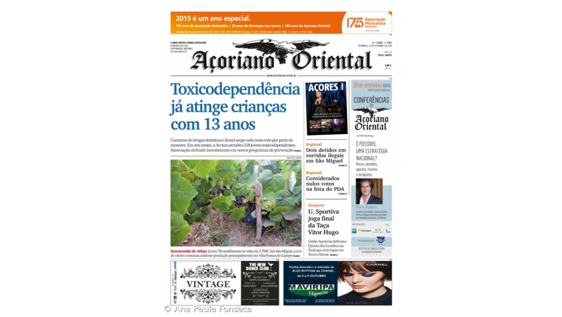 Toxicodependência já atinge crianças com 13 anos