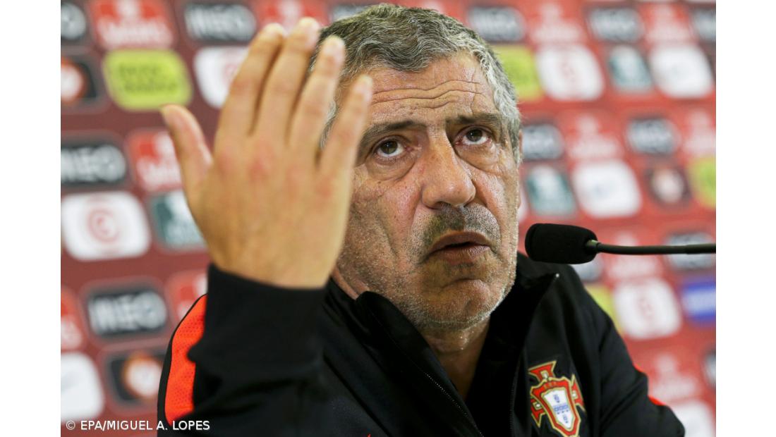 Fernando Santos divulga convocados com Ronaldo em dúvida