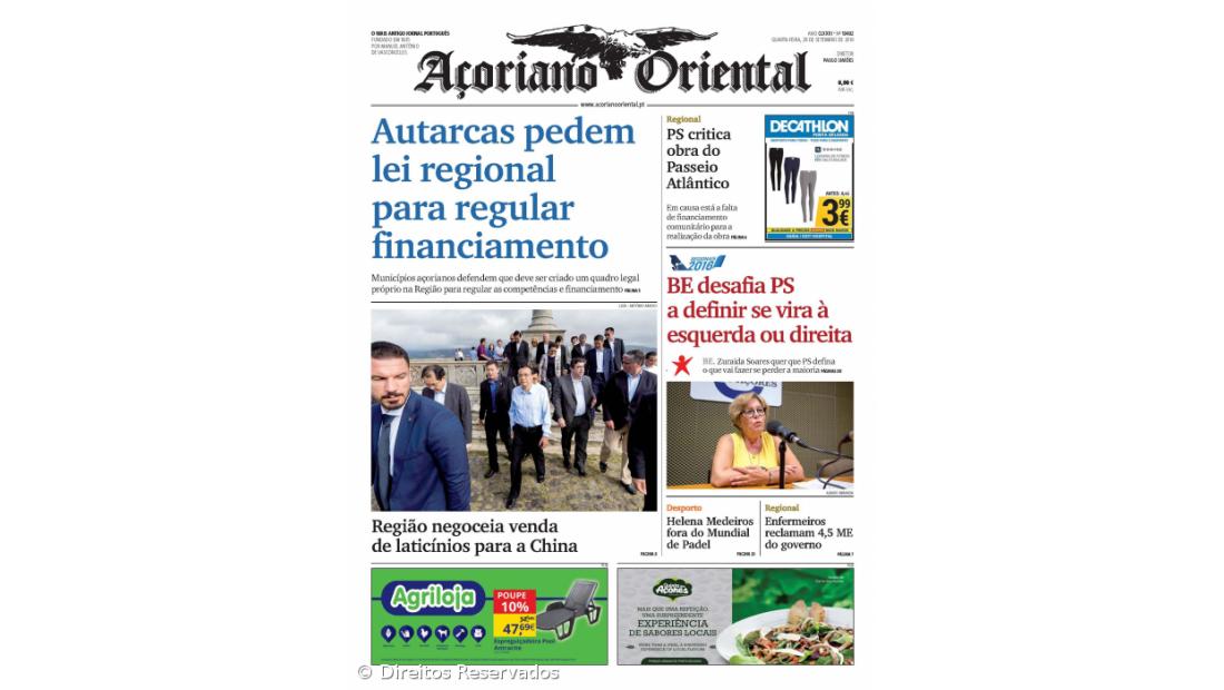 Autarcas pedem lei regional para regular financiamento