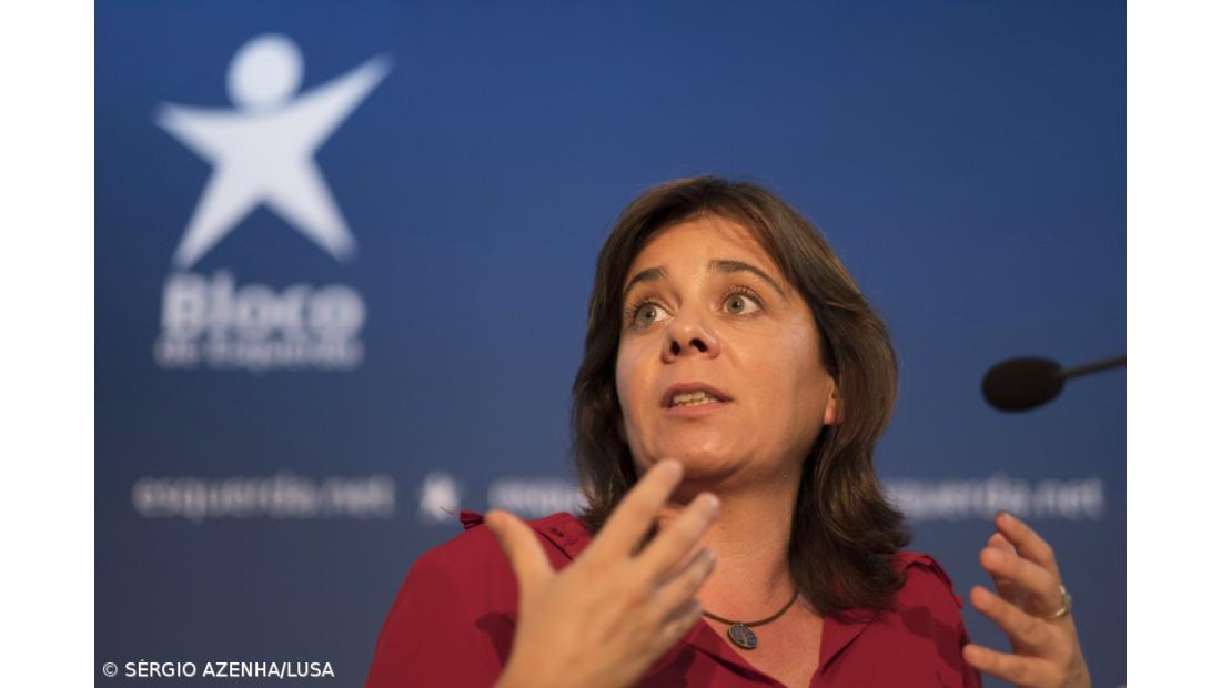 Catarina Martins espera reforço do BE na região e está disponível para geringonça