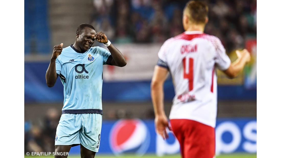 FC Porto perde em Leipzig e cai para terceiro no Grupo G da Liga dos Campeões