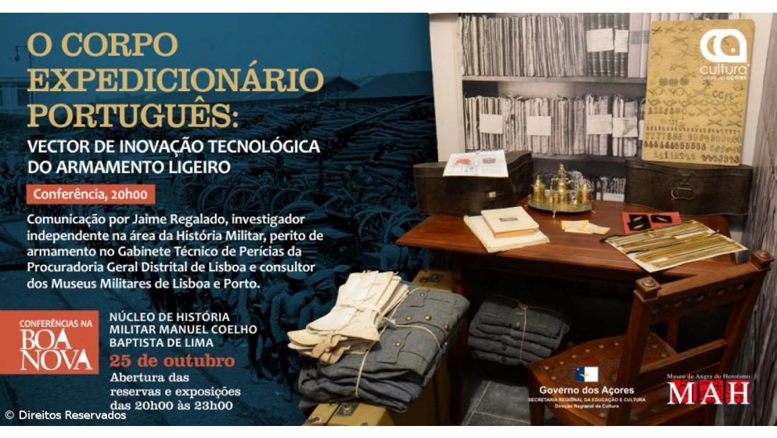 "Conferências na Boa Nova" no museu de Angra