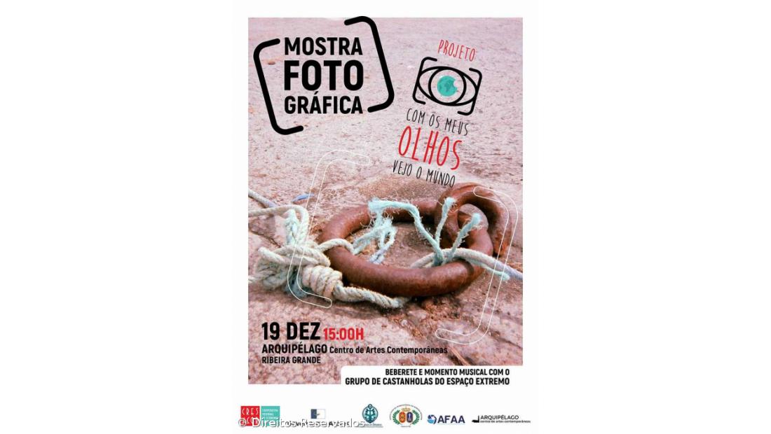 Arquipélago inaugura mostra fotográfica 'Com os meus olhos vejo o mundo'