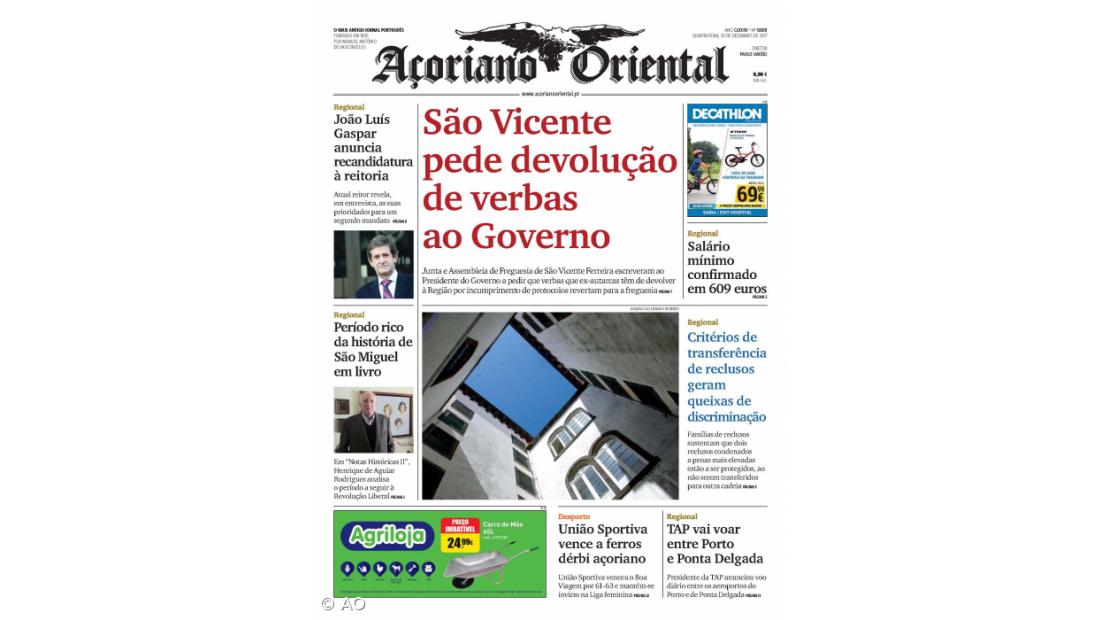 São Vicente pede devolução de verbas ao Governo