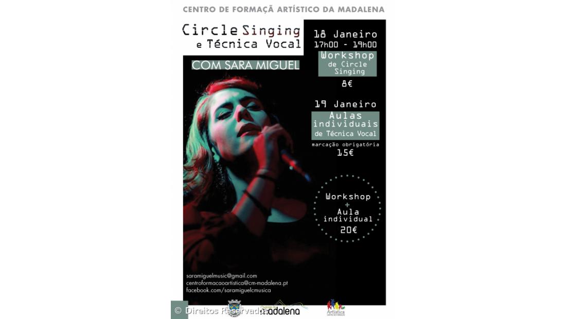 Novo workshop de circle singing na Madalena 