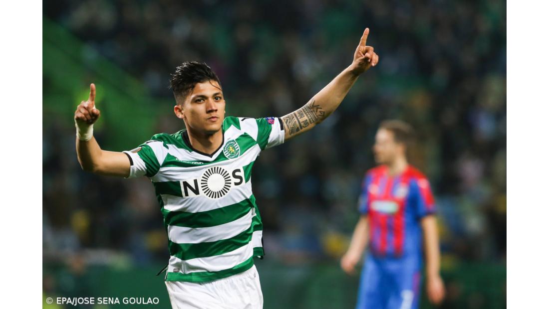 'Bis' de Montero permite triunfo do Sporting sobre Viktoria Plzen