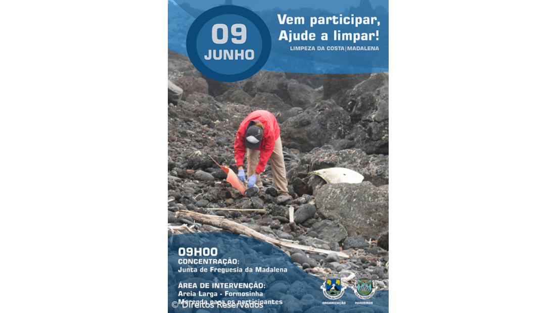  Madalena promove limpeza da orla costeira