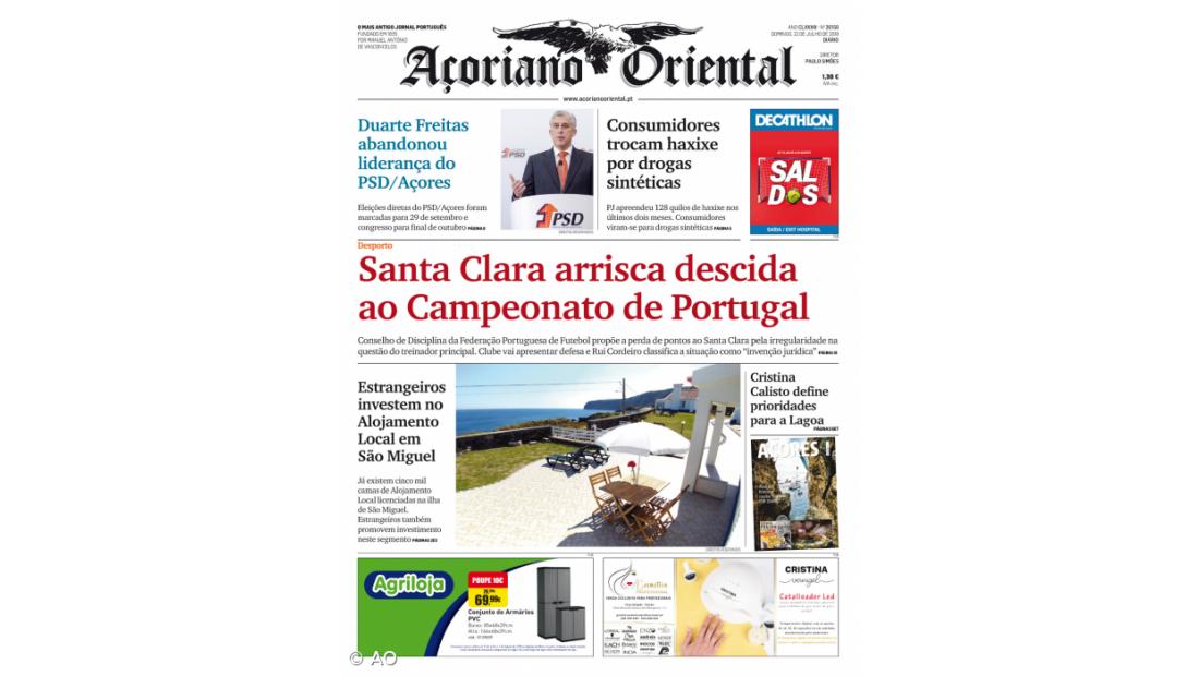 Santa Clara arrisca descida ao Campeonato de Portugal