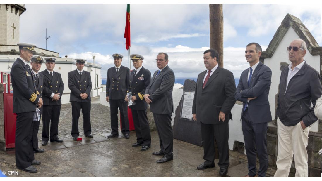 Homenagem aos sobreviventes do Navio Augusto de Castilho no Farol do Arnel  – Imagem 1