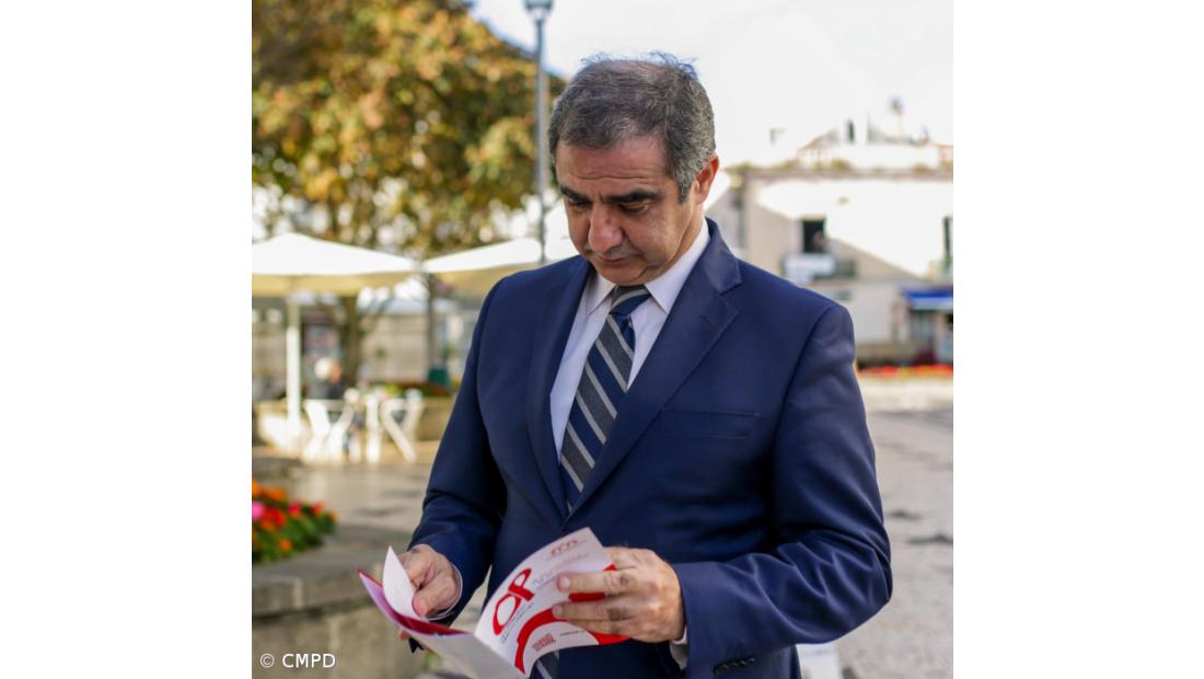 José Manuel Bolieiro vota no Orçamento Participativo 