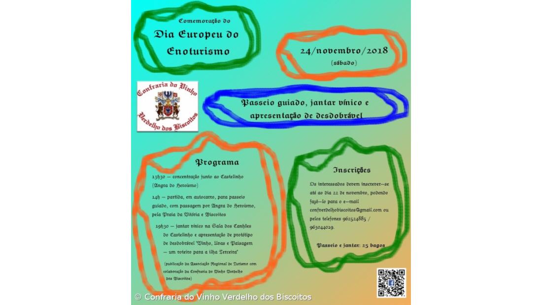 Confraria do Vinho Verdelho dos Biscoitos celebra Dia Europeu do Enoturismo 