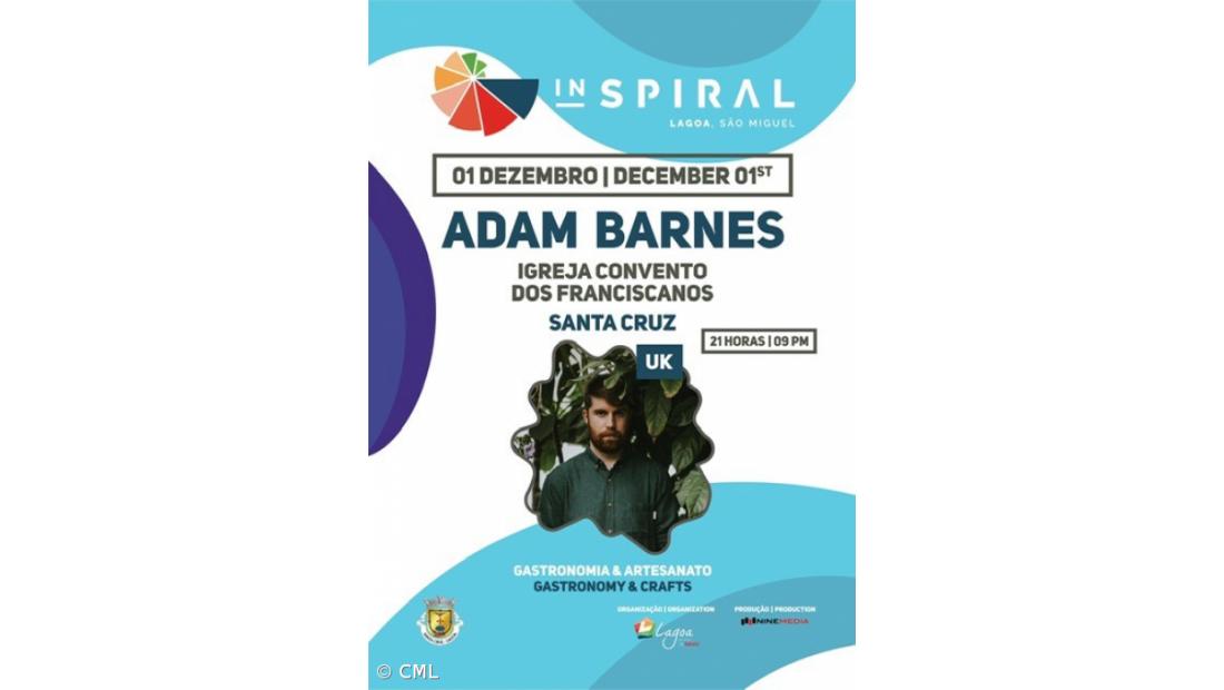 Adam Barnes na 4ª sessão do evento Inspiral