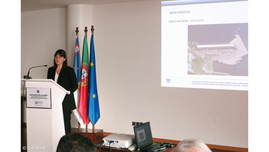 Obras em porto de Angra do Heroísmo têm um custo previsto de 12ME