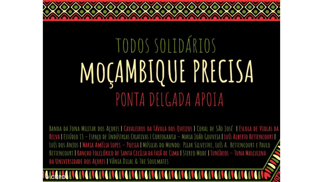 Câmara de Ponta Delgada organiza espetáculo solidário a favor de Moçambique 