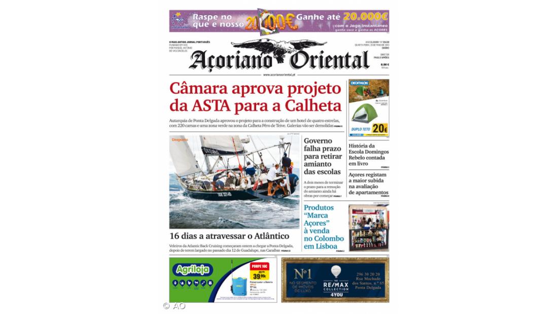 Câmara aprova projeto da ASTA para a Calheta 