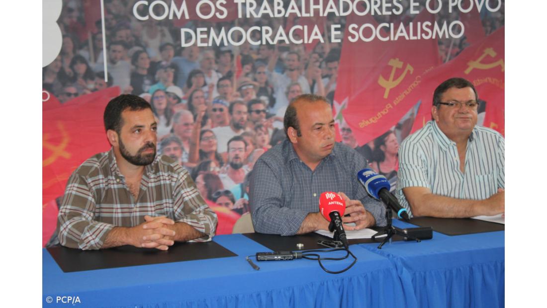 PCP admite acordo pós-eleitoral nos Açores caso não haja maioria absoluta