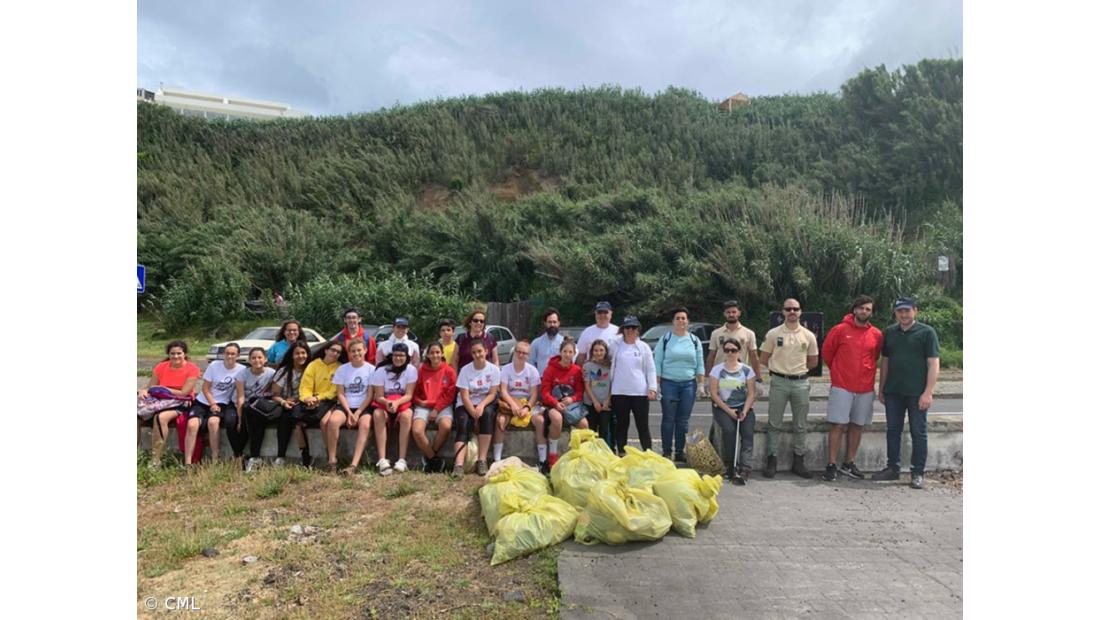 Recolhidos 230 quilos de resíduos na orla costeira de Lagoa – Imagem 5