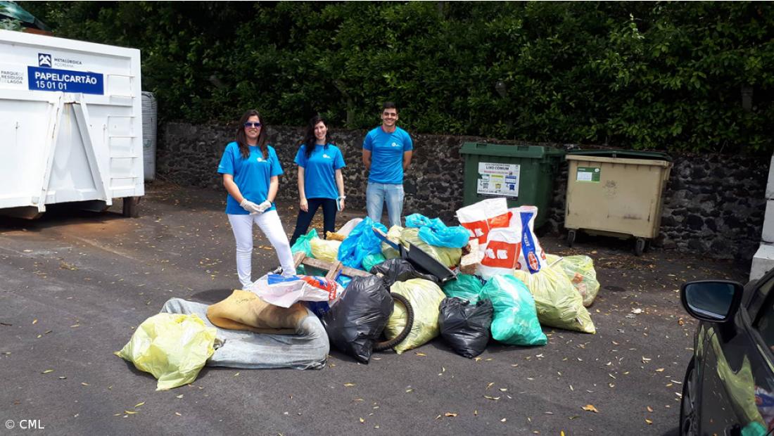 Recolhidos 230 quilos de resíduos na orla costeira de Lagoa – Imagem 6