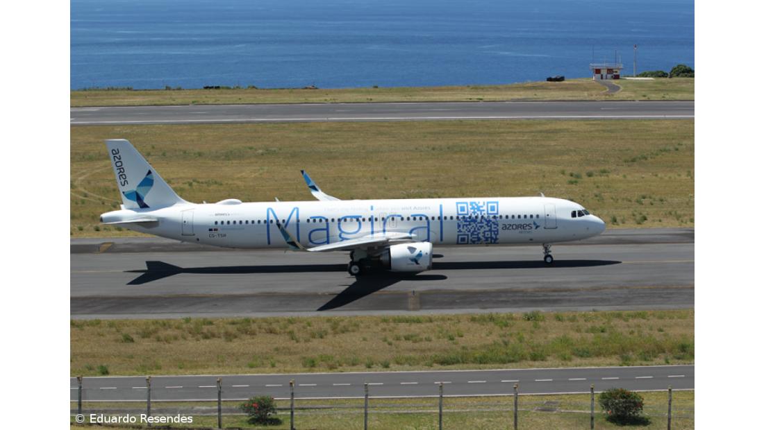 Fotogaleria 'Magical' primeiro Airbus 321neoLR da Azores Airlines  – Imagem 2