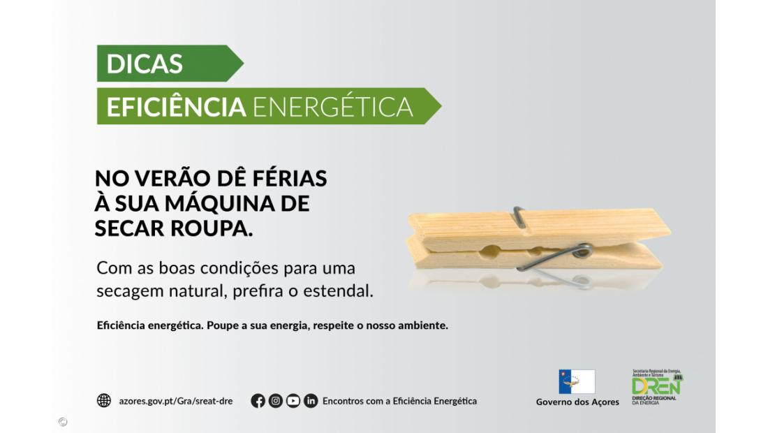 No Verão dê férias à sua máquina de secar roupa