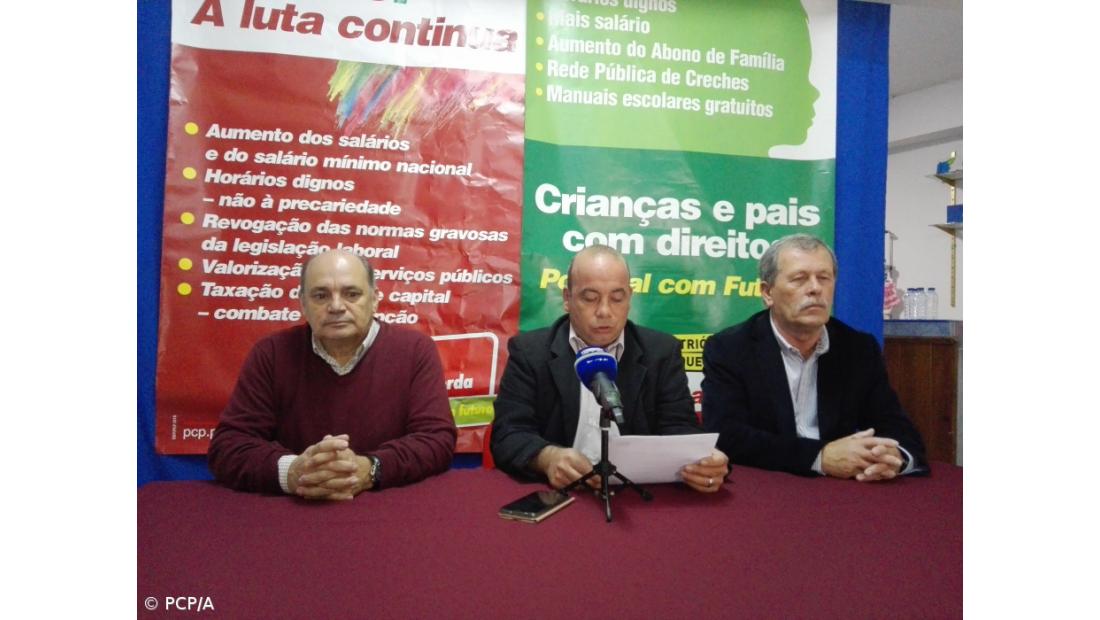 PCP/Açores quer reduzir horário dos docentes do 1.º ciclo e pré-escolar