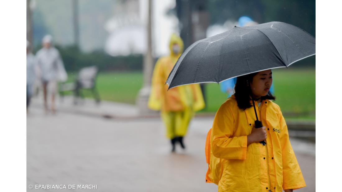 Açores sob aviso amarelo por causa da chuva forte até quinta-feira