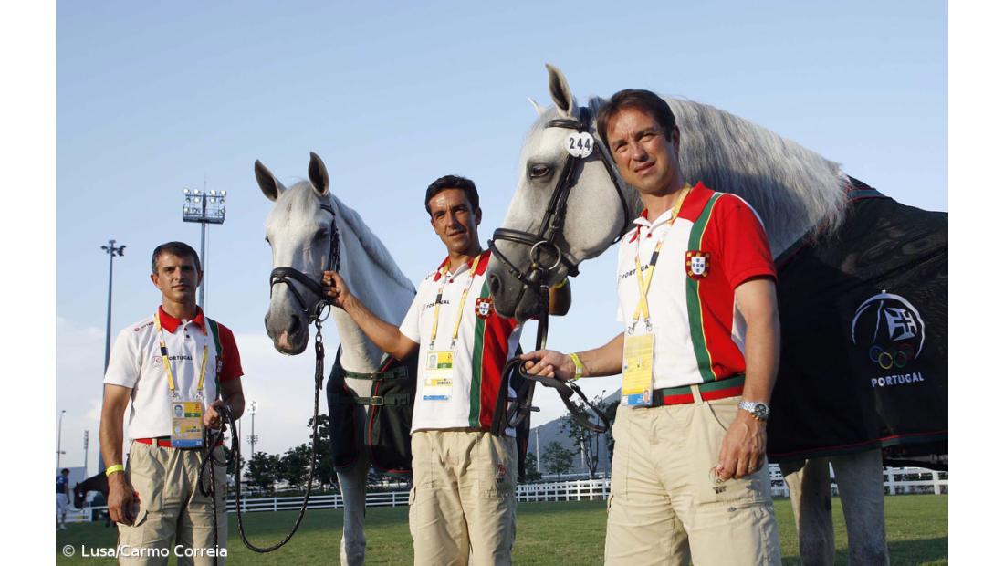 Cavaleiros portugueses continuam com preparação normal