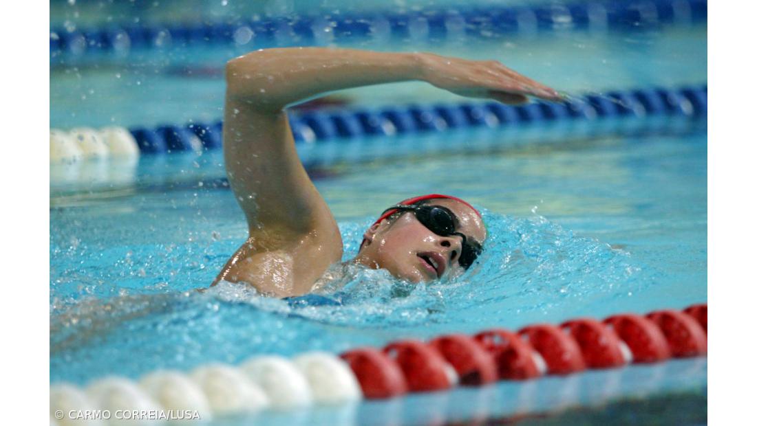 Diana Gomes em 26º nos 100 metros bruços