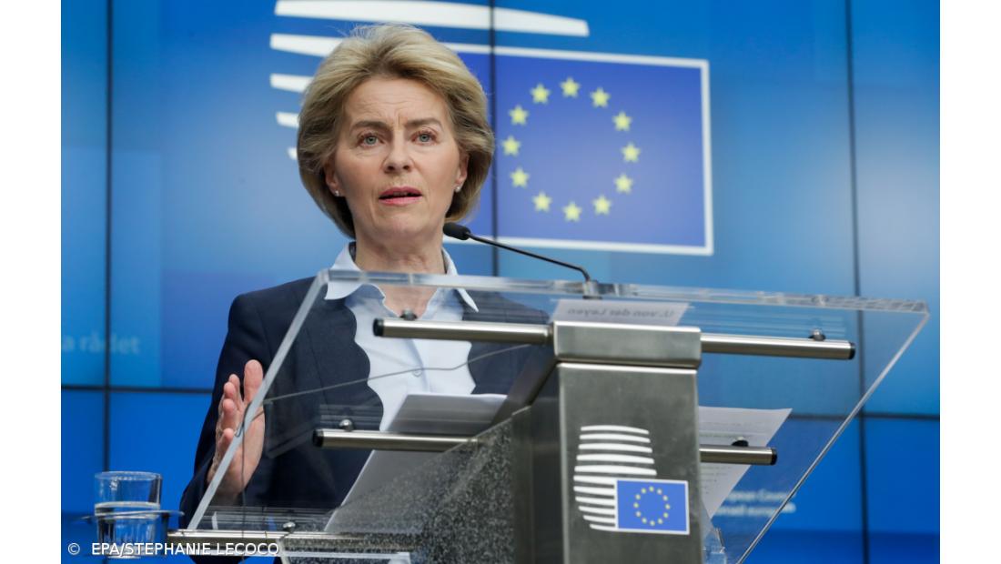 Von der Leyen quer trabalhar com Portugal para a recuperação da Europa