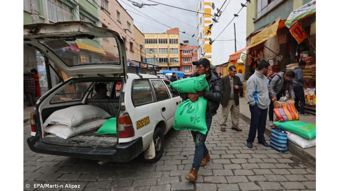 Bolívia em "quarentena total" a partir de domingo