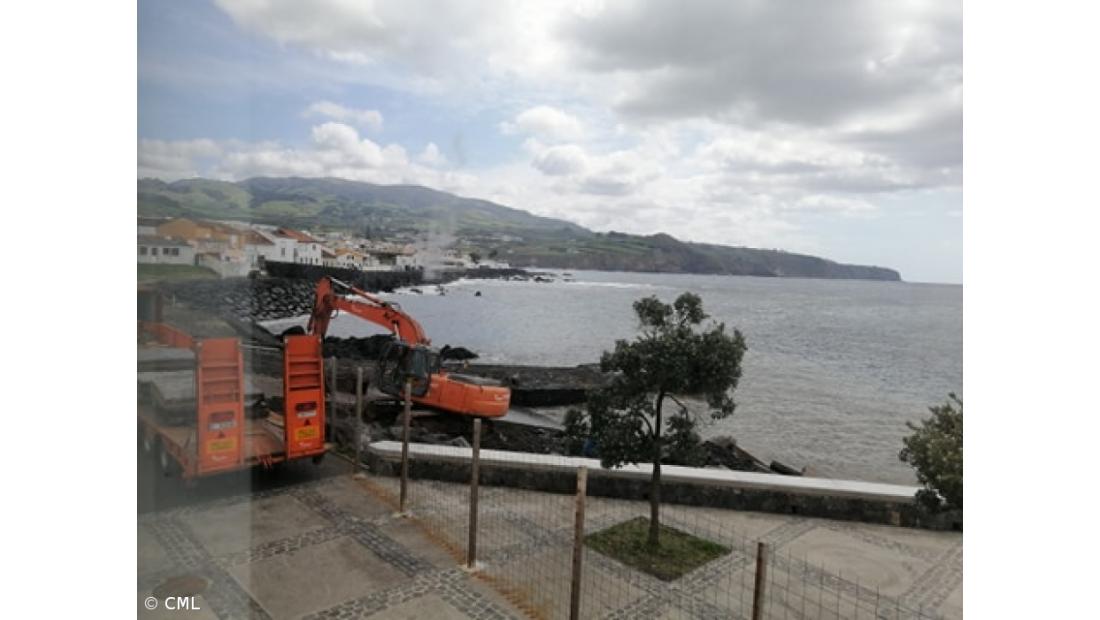 Câmara de Lagoa requalifica rampa varadouro do Portinho de S. Pedro – Imagem 1