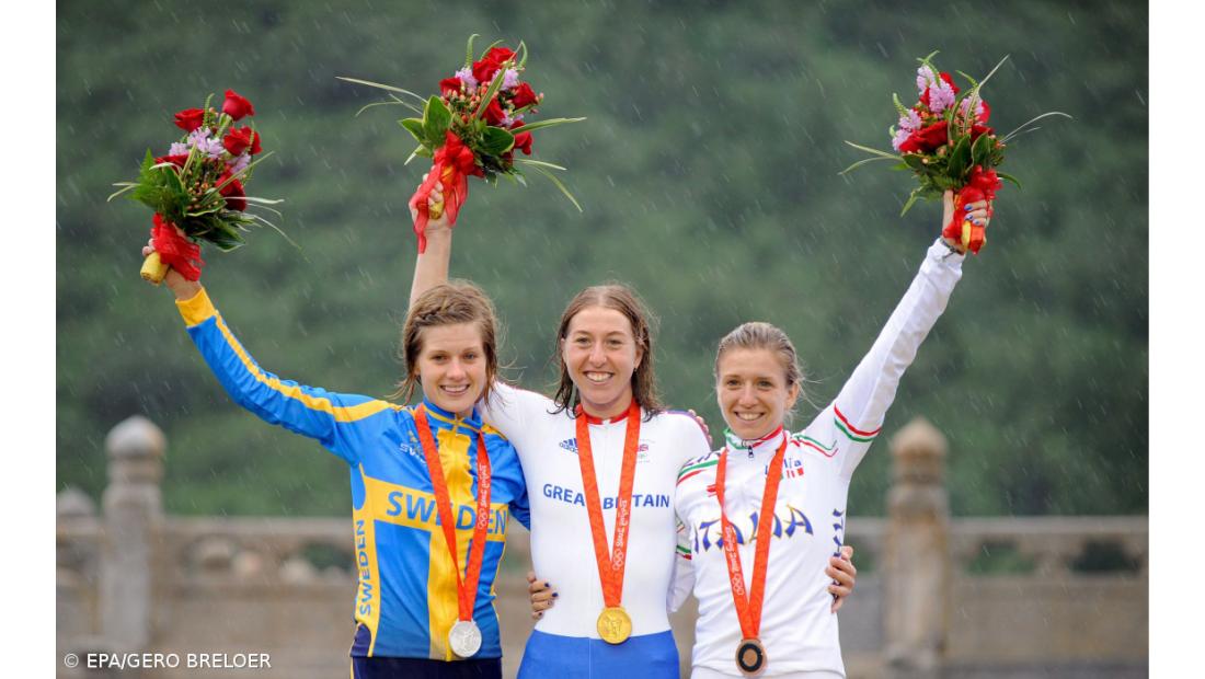 Pódios do segundo dia de competição