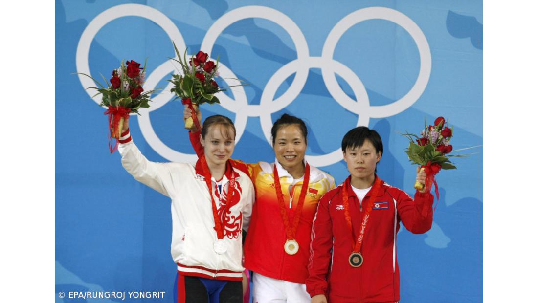 Pódios do terceiro dia de competição