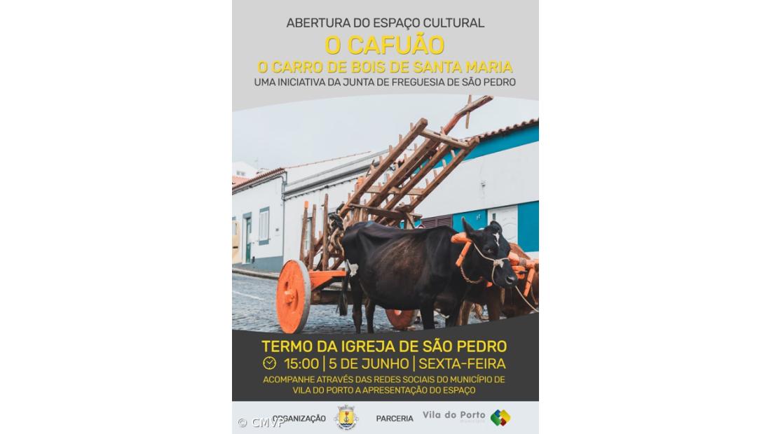 Junta de Freguesia de São Pedro apresenta o projeto “O CAFUÃO: o carro de bois de Santa Maria” 