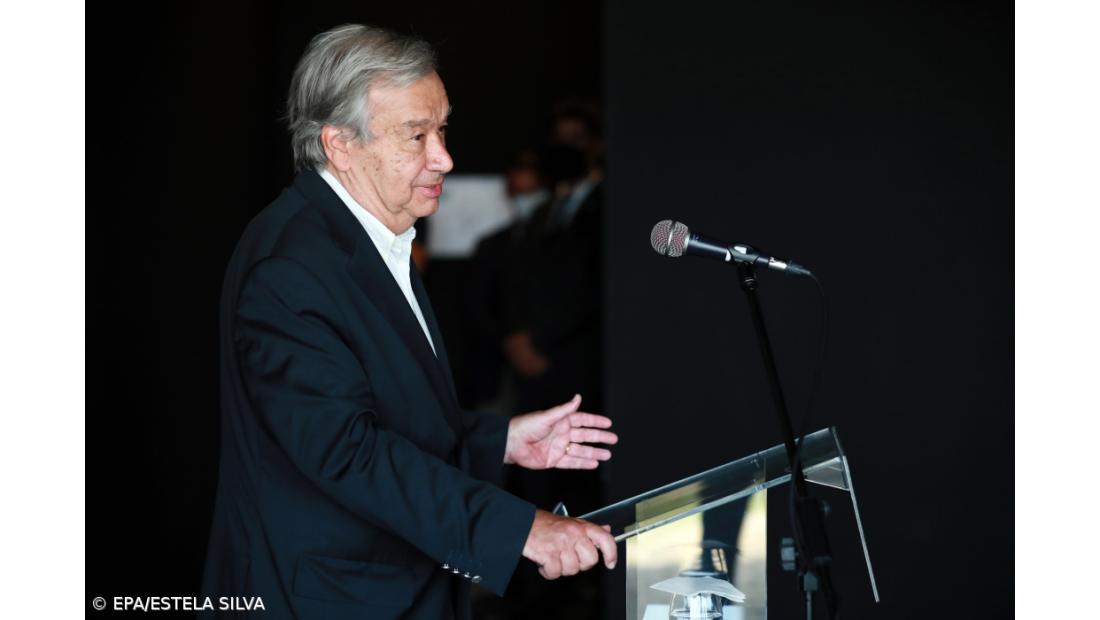 Secretário-geral da ONU preocupado com “vacinonacionalismo” 