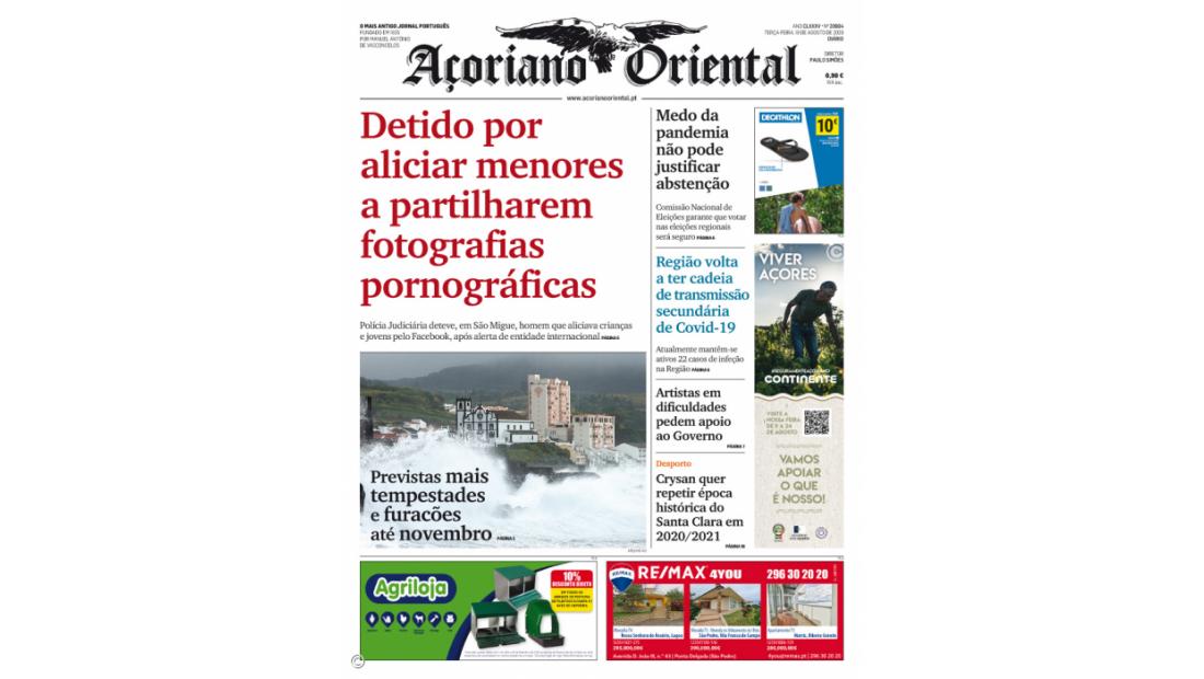 Detido por aliciar menores a partilharem fotografias pornográficas