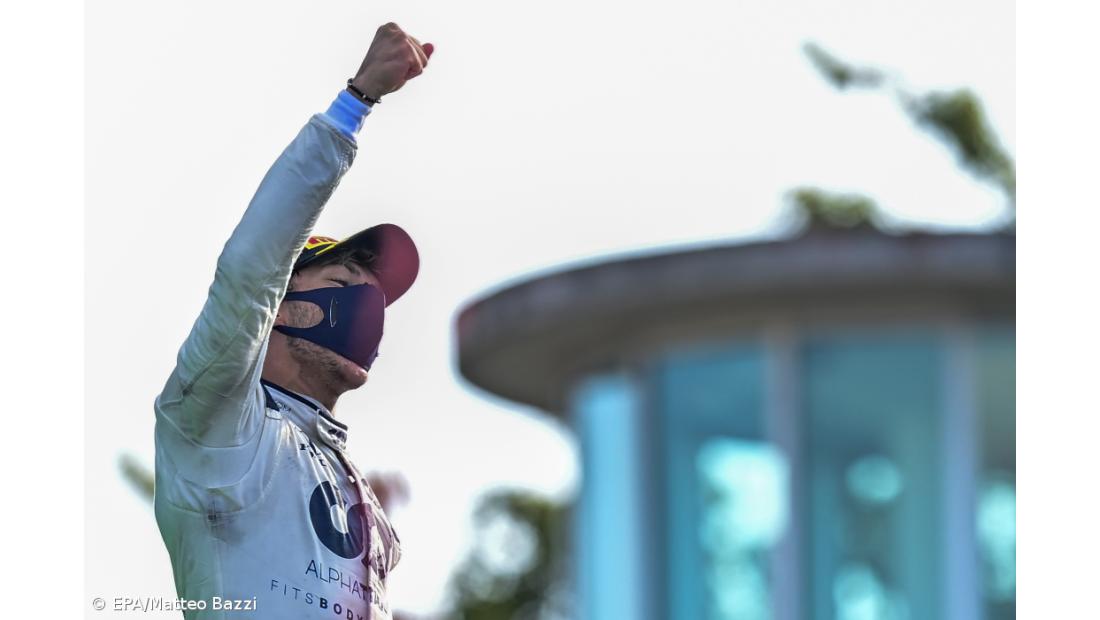 Penalização de Hamilton dá primeira vitória na Fórmula 1 a Pierre Gasly