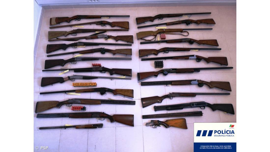 PSP apreende armas e munições em São Jorge