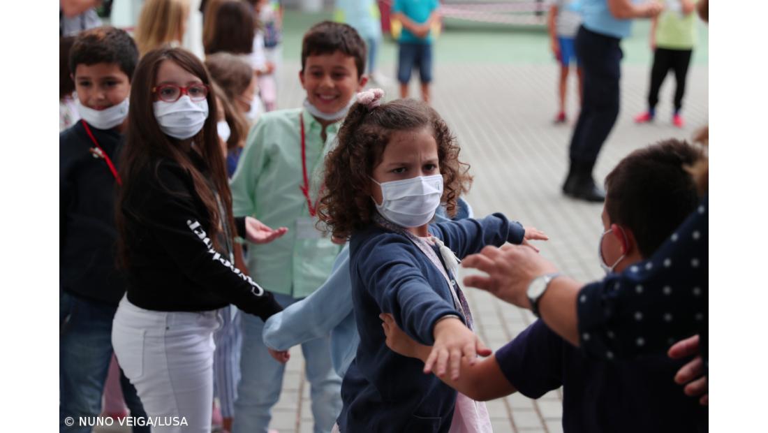 Portugal com ligeira subida de casos mais expressiva nas crianças até aos 9 anos