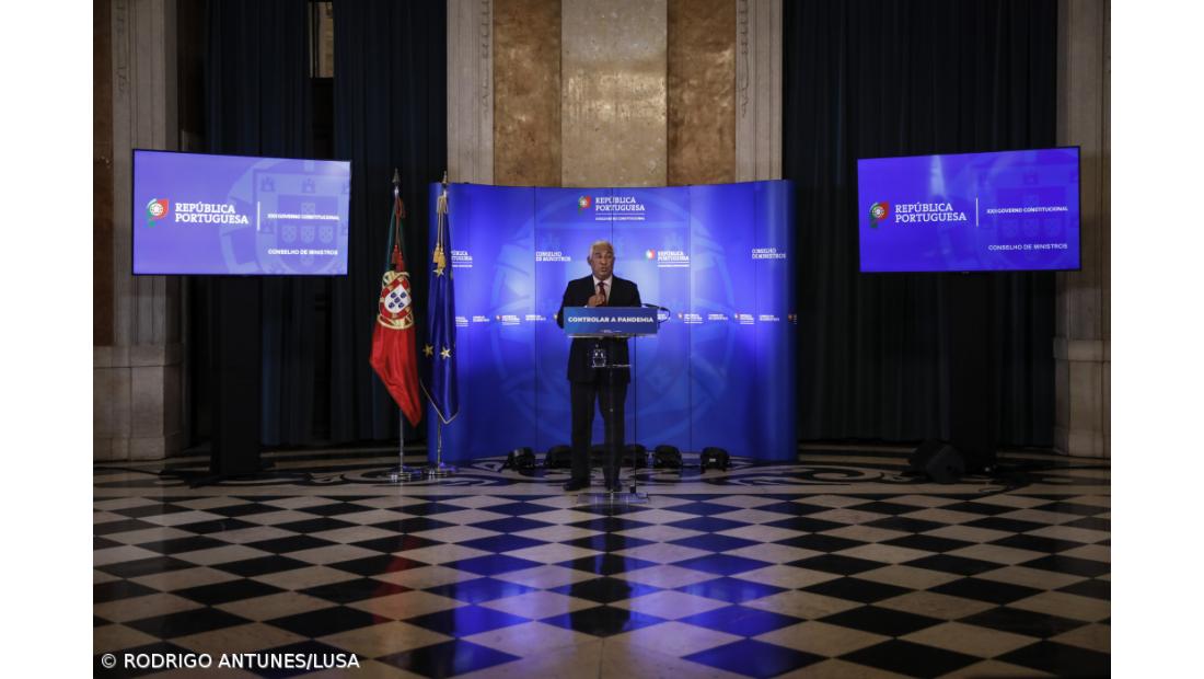 Costa afasta passar para as 15h00 início do recolher obrigatório no fim de semana