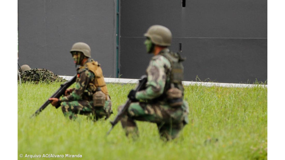 Exercício militar simula atuação em cenário de existência de organização terrorista
