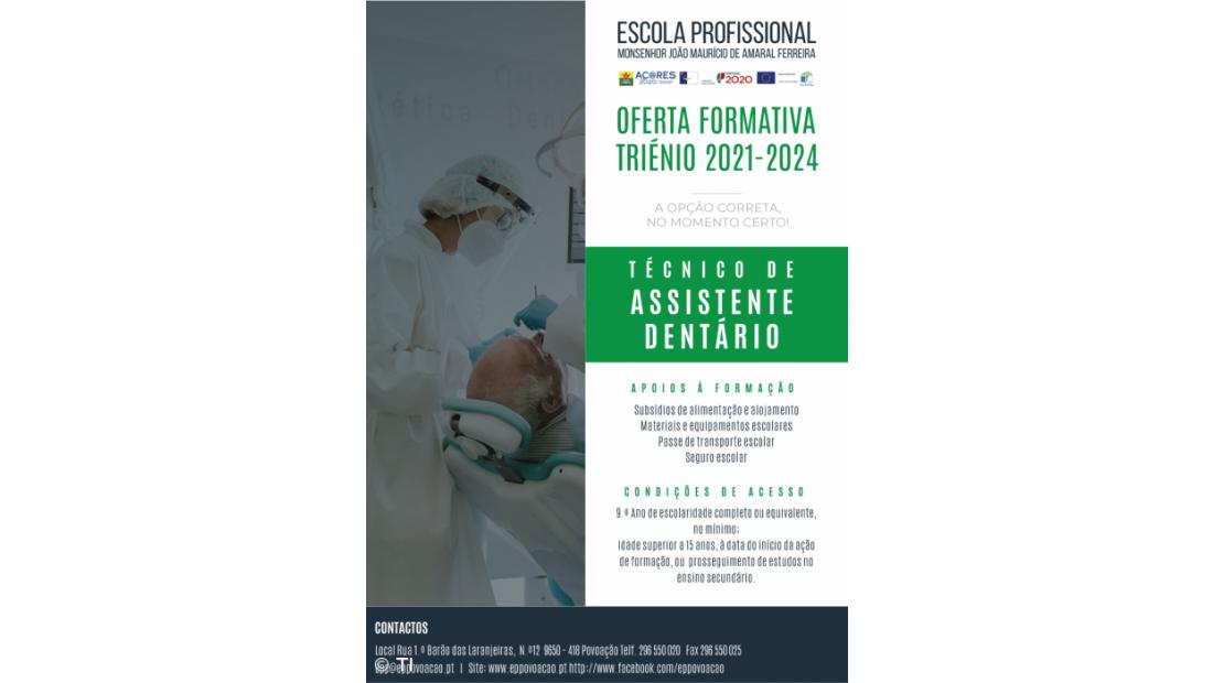 Curso de Assistente Dentário na Escola Profissional da Povoação – Imagem 3