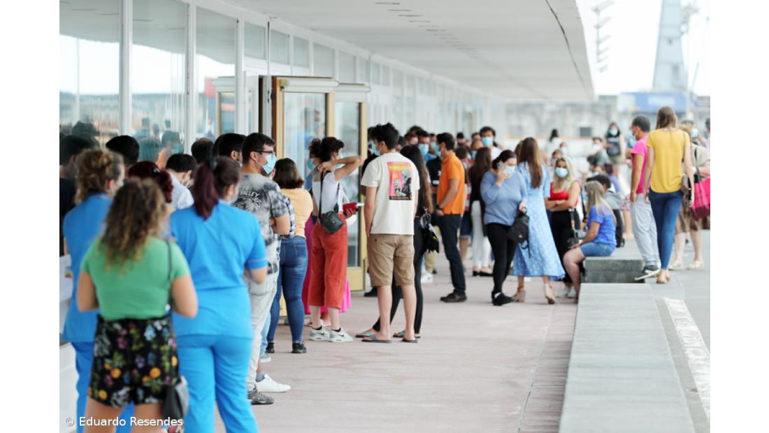 Vacinadas cerca de 1.300 pessoas nos primeiros dias da ‘Casa Aberta’ em Ponta Delgada