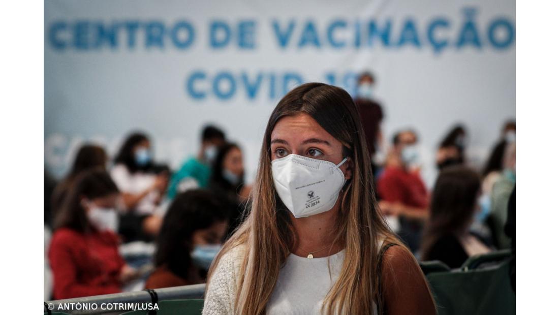 Mais de 153 mil jovens de 16 e 17 anos vacinados até às 18:50