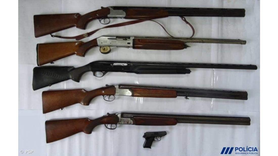 Apreensão de seis armas de fogo em São Miguel